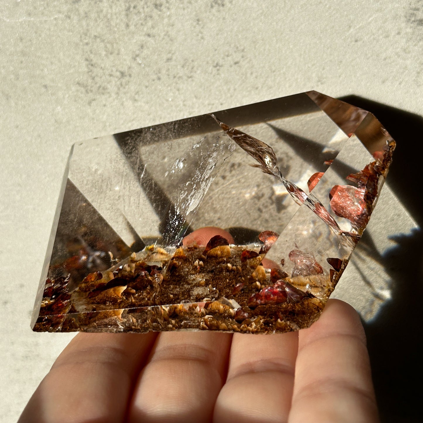 collectors high quality grade - garden quartz freeform