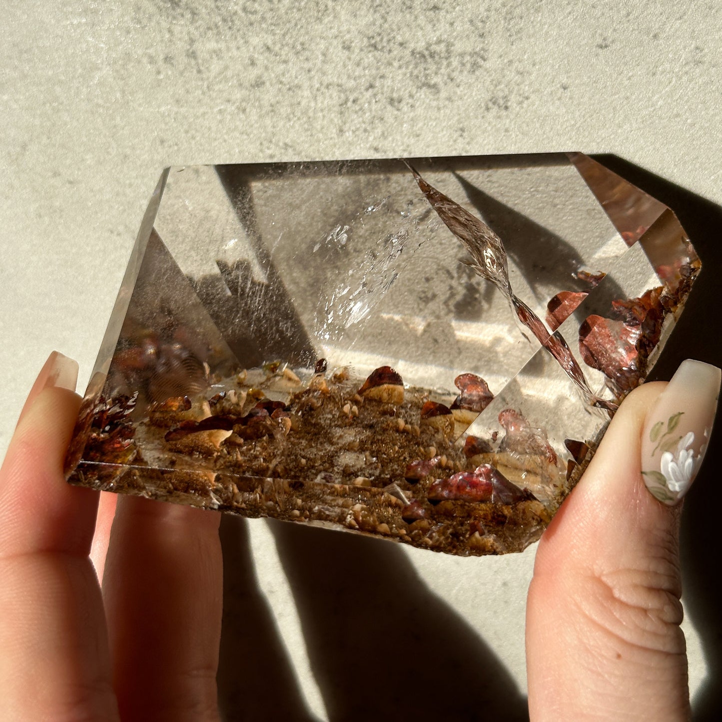 collectors high quality grade - garden quartz freeform