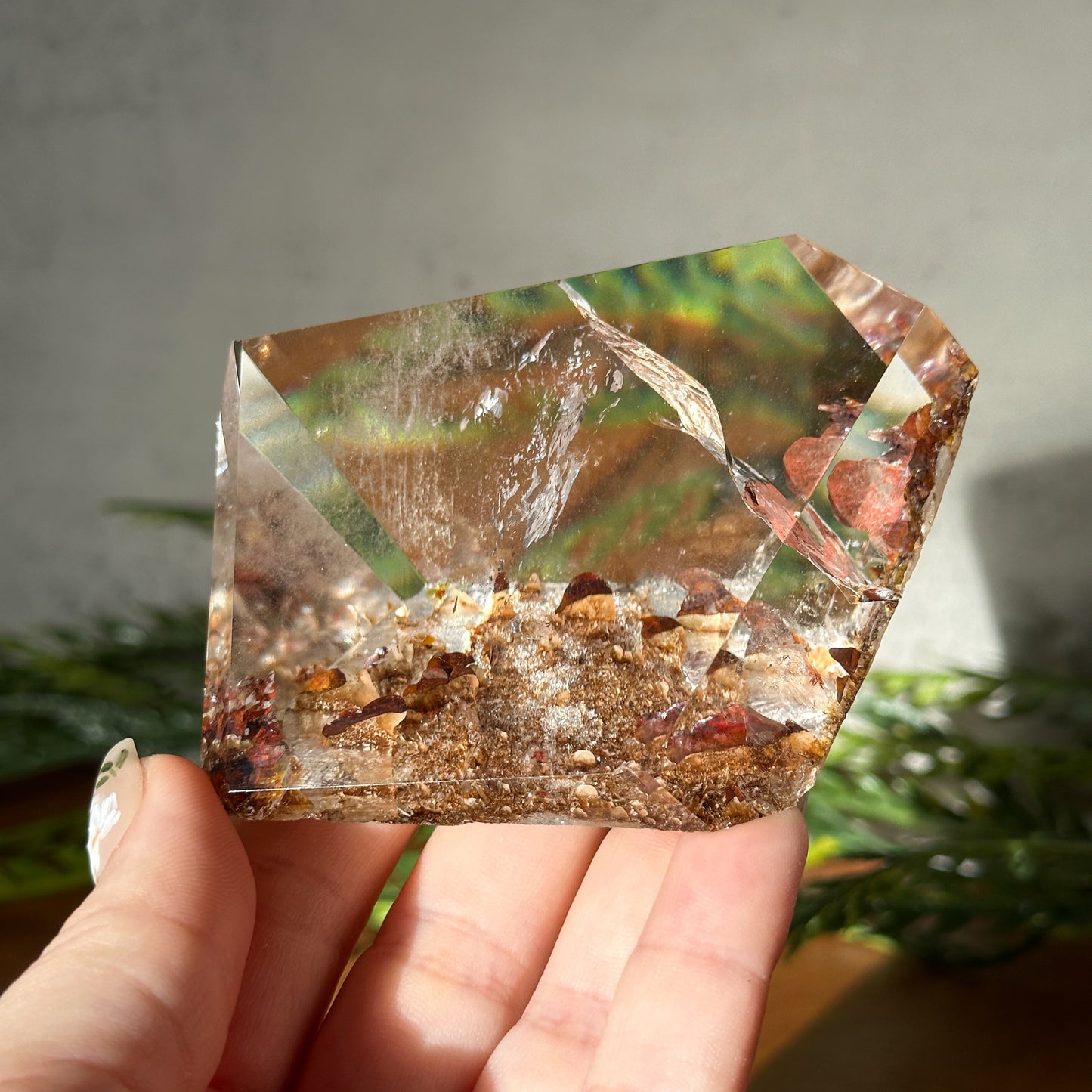 collectors high quality grade - garden quartz freeform