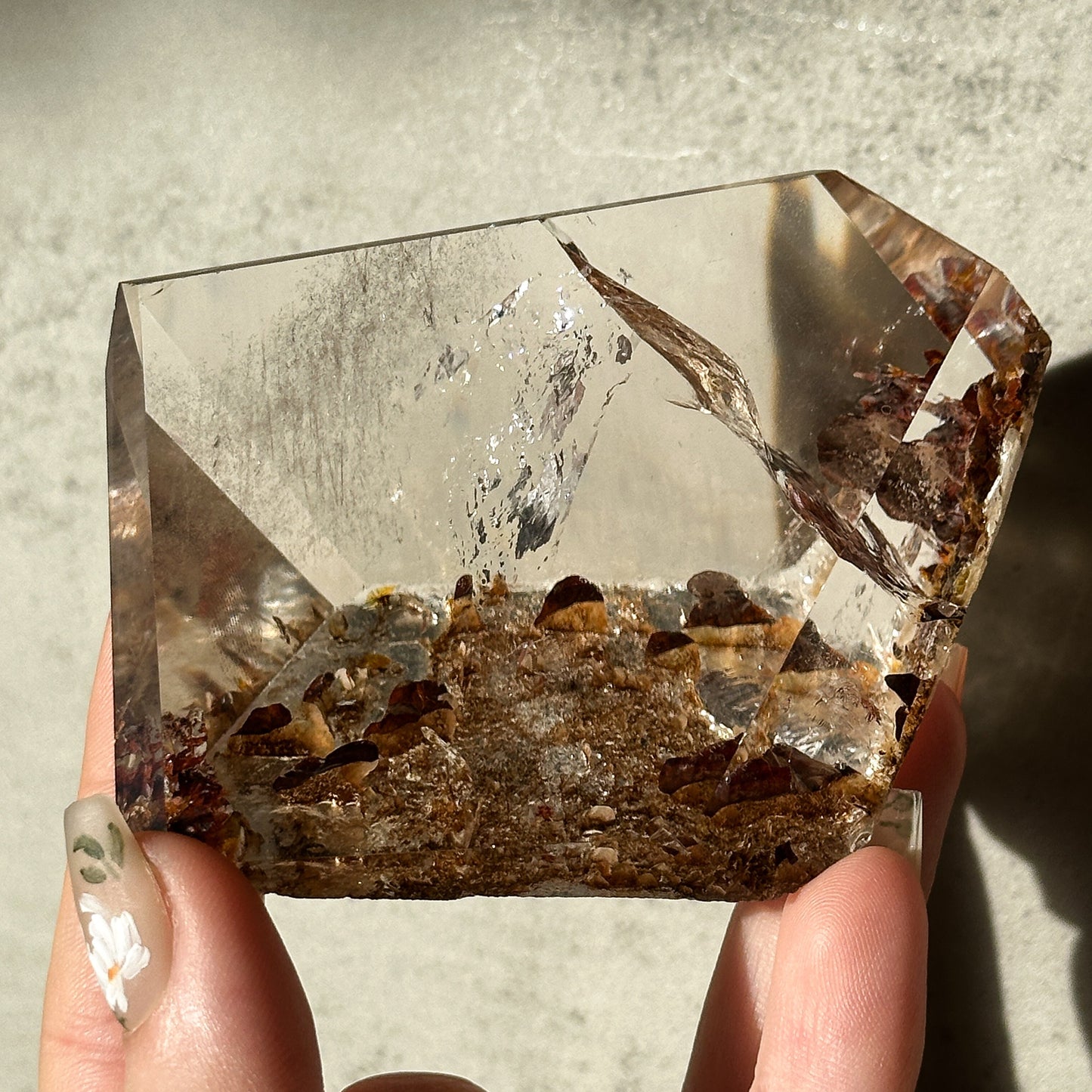 collectors high quality grade - garden quartz freeform